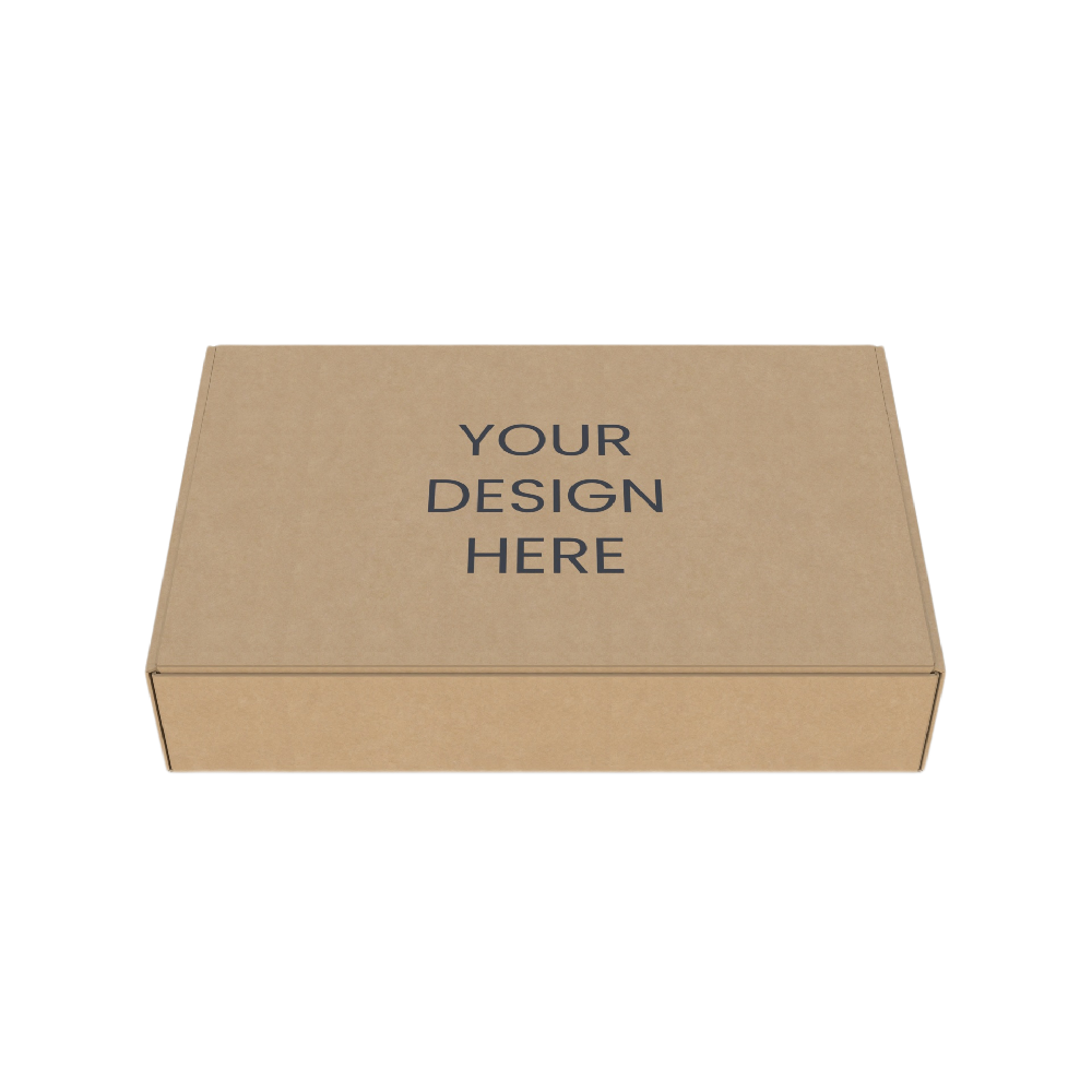 包裝盒定制-無插舌飛機(jī)盒型設(shè)計(jì)結(jié)構(gòu)圖